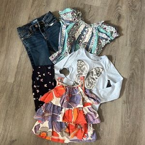 3/4 Little girls lot